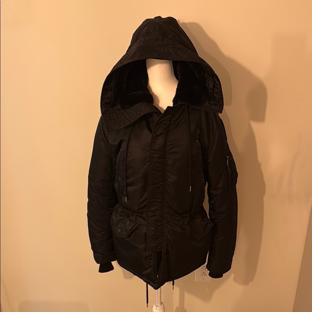 Schott NYC Military Puffer Coat